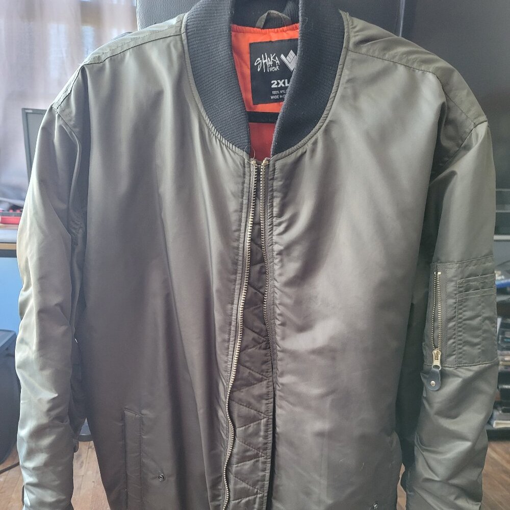 Shaka Green Bomber Jacket
